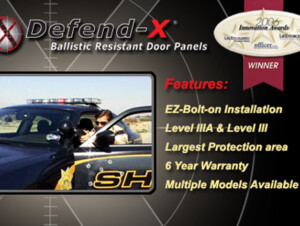 Ballistic Resistant Door Panels